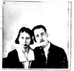 Bryher and McAlmon in the year of their marriage, 1921