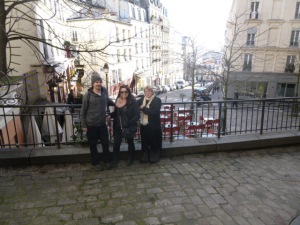 'Such Friends' at the top of the streets in Montmartre this week